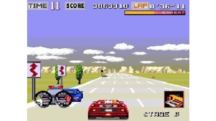 Turbo Outrun Sega Mega Drive