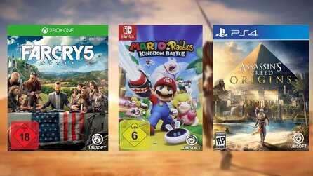 Ubisoft Summer Sale bei Amazon - Spiele für PS4, Xbox One und Nintendo Switch