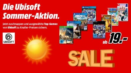 Der Ubisoft Sommer bleibt heiß - Viele PS4, Xbox und Switch Spiele weiterhin stark reduziert!