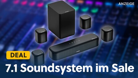 Ein 7.1 Soundsystem zum absoluten Kampfpreis: Soundbar, Lautsprecher und Subwoofer zusammen für nicht mal 200€?!