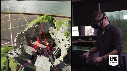 Unreal Engine 4 - Early Preview des Editors mit VR-Support