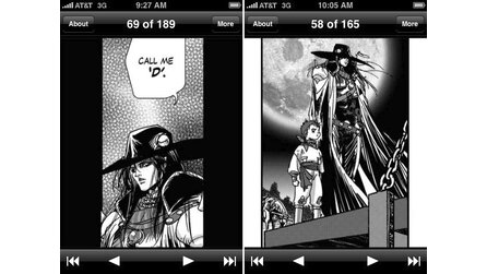 Vampire Hunter D goes iPhone! - Manga-Klassiker für die Hosentasche