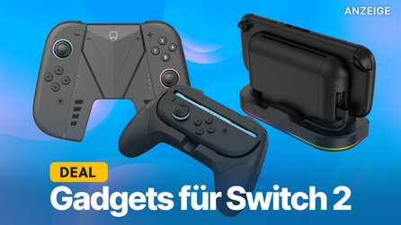 Dieses Switch 2-Zubehör wird es nur bei Amazon geben: Von Controller-Griffen bis Konsolen-Kühler – Was bieten die Gadgets?