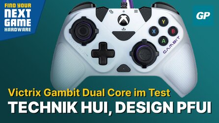 Victrix Gambit Dual Core Controller im Test: Hohe Präzision kaschiert Design-Schwächen