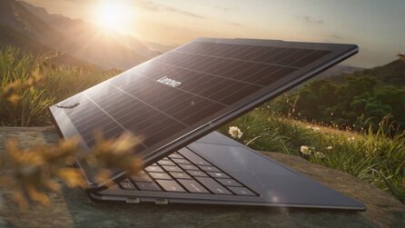 Lenovo zeigt Laptop-Prototyp, der von der Sonne angetrieben wird