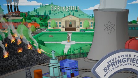 Fortnite Simpsons zeigt alle Skins aus dem Battle Pass, actionreiches Gameplay und die neue Springfield-Map