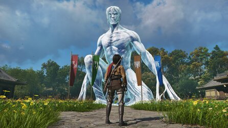 Assassins Creed Shadows lässt euch ab morgen mit einer neuen Kollaboration wie im Manga auf Titanenjagd gehen