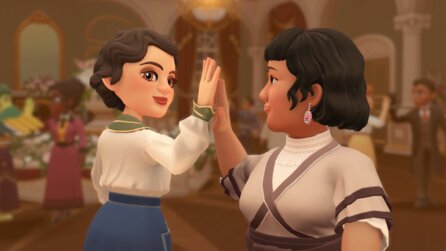 Hier spielt ihr eine Hexe im 19. Jahrhundert, verkehrt in der feinen Gesellschaft und haltet Séancen im Hinterzimmer eurer Pension ab