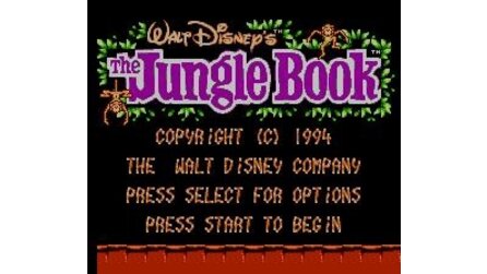 Walt Disneys The Jungle Book NES