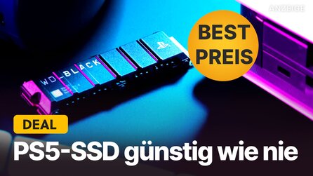 Die offizielle PS5-SSD gibt’s jetzt günstig wie nie: 2TB schneller Speicher mit perfekter Kühlung im Angebot