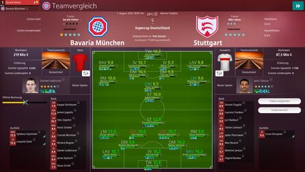 We Are Football 2027 - Screenshots zu Gerald Köhlers Fußballmanager