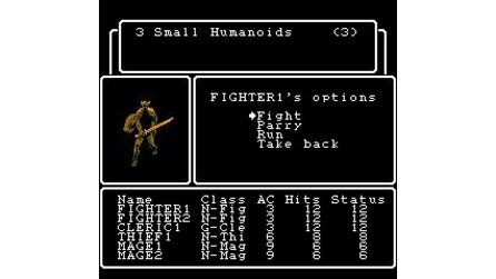 Wizardry II: The Knight of Diamonds NES