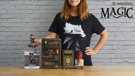 Du hast magisches Merchandise in der Wootbox Magic gefunden - du erhältst +30 Intelligenz