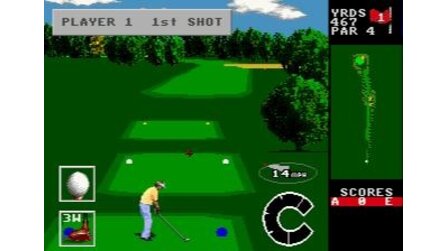 World Class Leader Board Sega Mega Drive