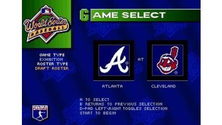 World Series Baseball starring Deion Sanders Sega 32X