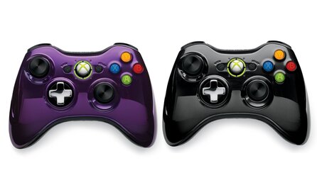 Xbox 360 - Microsoft bringt zwei neue Chrome-Controller in den Handel: lila und schwarz