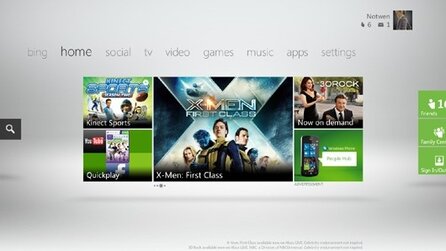 Xbox 360 Dashboard - Update ab Anfang Dezember