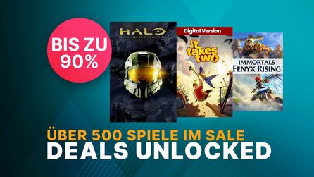 Xbox Deals Unlocked Angebote: Bis zu 90% Rabatt auf über 500 Spiele [Anzeige]