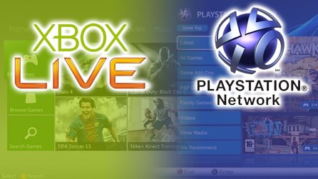 Online-Plattformen im Vergleich - PlayStation Network gegen Xbox Live