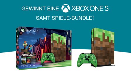 400.000 Facebook-Fans - Wir verlosen eine limitierte Xbox One S in der Minecraft-Edition