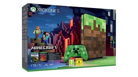 Xbox One S 1 TB Minecraft Limited Edition für nur 219 Euro - Weitere Xbox One-Bundles im Angebot