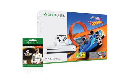 Amazon Herbst-Angebote am 22. September - Xbox One S + Forza Horizon 3 + FIFA 18 Ronaldo Edition