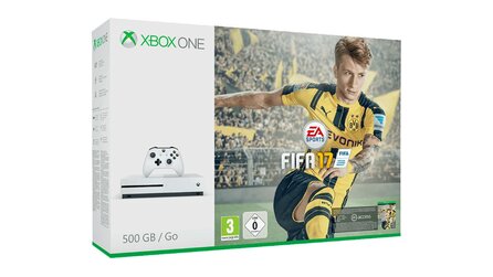 Xbox One S 500 GB mit FIFA 17 oder Forza Horizon 3 - Bei Saturn im Angebot für nur 199 Euro