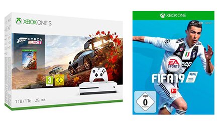 Xbox One S im Bundle mit Forza Horizon 4 und FIFA 19 - Nur 239,99 Euro