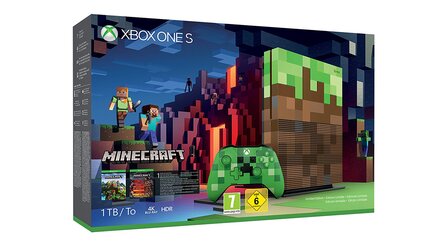 Xbox One S 1 TB Minecraft Limited Edition für nur 299 Euro - Weitere Bundles im Amazon Tagesangebot