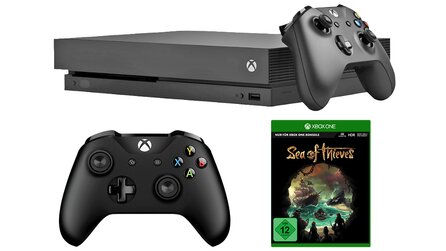 Xbox One X Bundle im Angebot mit 2. Controller und Sea of Thieves - Nur 444 Euro bei Saturn