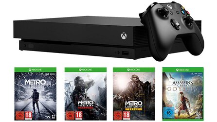 Xbox One X mit Metro und AC: Odyssey stark reduziert - Angebote bei OTTO [Anzeige]