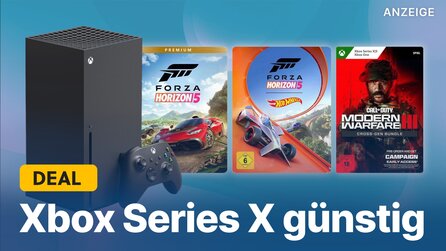 Großes Xbox Series X Bundle: Jetzt günstig mit CoD MW3 und Forza Horizon 5 Premium sichern