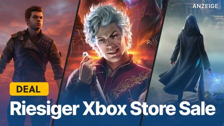 900 Xbox-Spiele im Angebot: Riesiger Sale mit Hits wie Baldur’s Gate 3 und Hogwarts Legacy gestartet