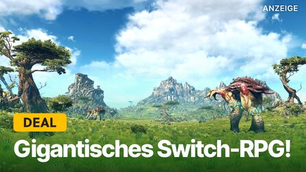 Dreimal so groß wie Witcher 3: Riesiges Open-World-Rollenspiel für Switch jetzt günstig sichern!