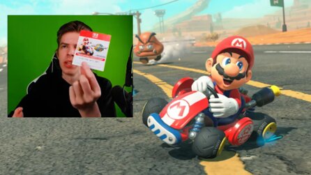 Ein YouTuber hat wohl aus Versehen Mario Kart World für Switch 2 verschenkt, weil er den Code beim Unboxing in die Kamera gehalten hat