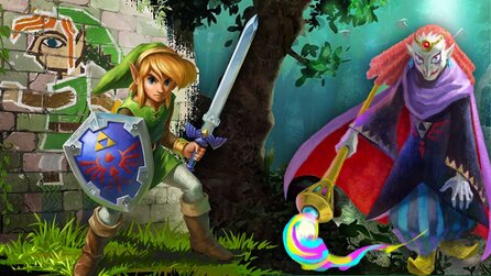 The Legend of Zelda: A Link Between Worlds im Test - Zwischen Bitmap und Hightech-3D