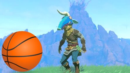 Zelda TotK-Fan lässt Moblins Basketball spielen und wie sie Bokblins in die Körbe schmeißen sieht einfach nur zum Brüllen witzig aus