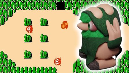 Zelda-Fan baut realistischen Pixel-Link und... Was zur Hölle, tötet es mit Feuer!