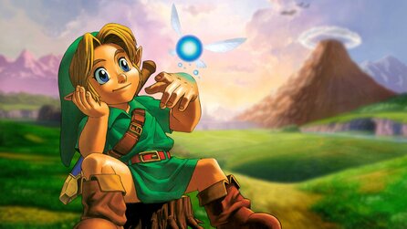 Hey, Listen! In Zelda BotW gibt es ein Rüstungsteil, mit dem ihr die treue Fee Navi aus Ocarina of Time immer mit euch tragt