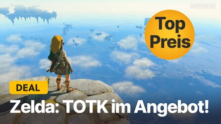 Zelda: Tears of the Kingdom im Angebot: Das beste Switch-Spiel der letzten Jahre nur bis Mitternacht für 36,99€ schnappen!