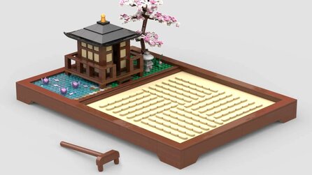LEGO-Baumeister reicht interaktiven Zen-Garten bei LEGO Ideas ein und tausende Fans hoffen jetzt, dass er Realität wird