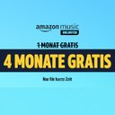 Amazon Music Unlimited 4 Monate kostenlos