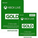 2 x 3 Monate Xbox Live Gold