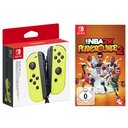 2er Set Joy-Cons Neon-Gelb + NBA 2K Playgrounds 2