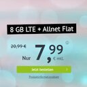 Handytarif: 8 GB LTE +SMS- + Allnet-Flat