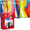 LG OLED C27 4K-TV 65 Zoll + Nintendo Switch OLED