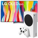 LG OLED C27 4K-TV + Xbox Series S