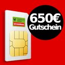 Tarif: 40 GB LTE + SMS- + Telefon-Flat + 650€ Gutschein