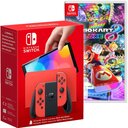 Nintendo Switch OLED Mario Edition + Mario Kart 8 Deluxe