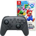 Nintendo Switch Pro Controller + Super Mario Bros. Wonder